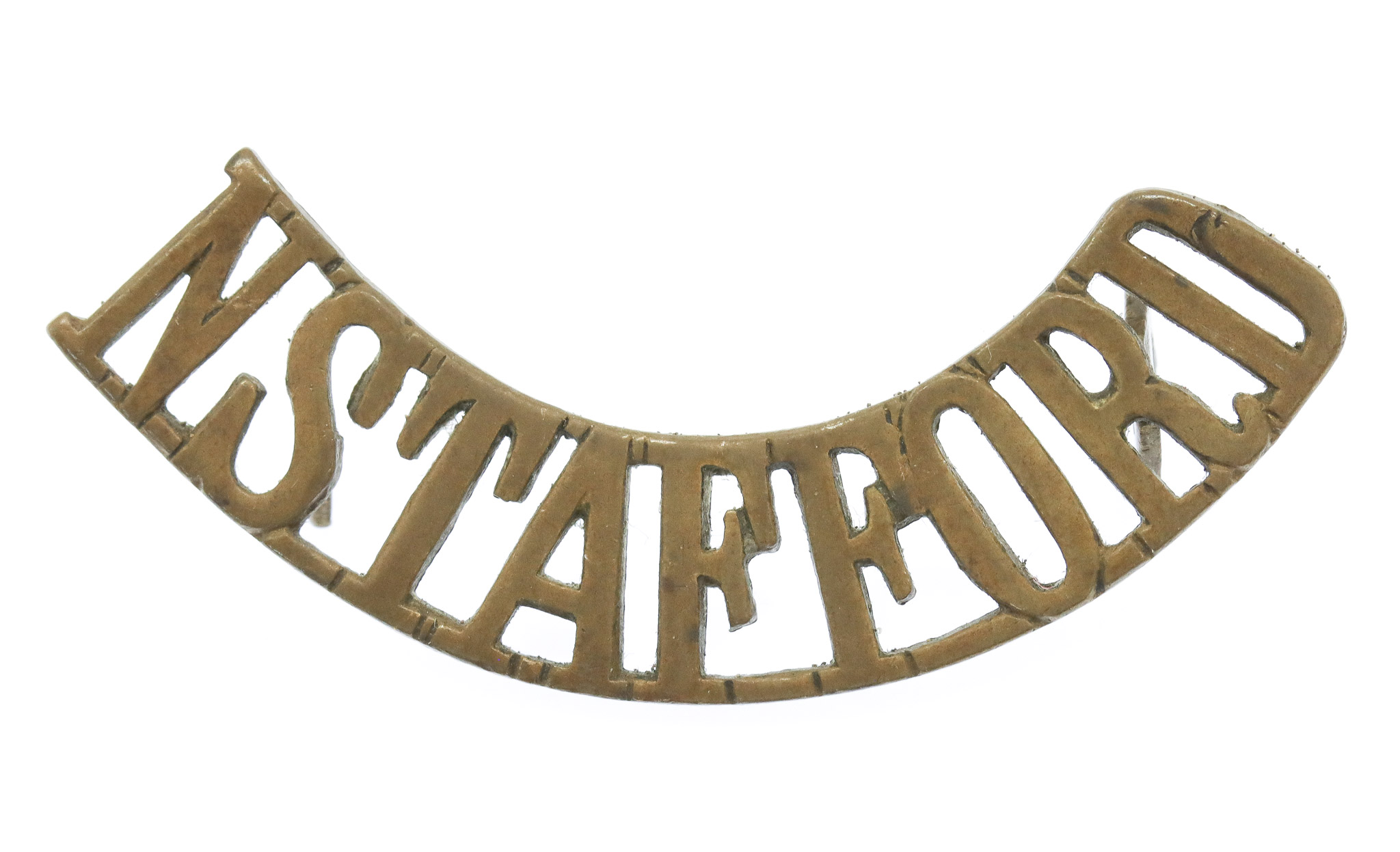 North Staffordshire Regiment (N.STAFFORD) Shoulder Title