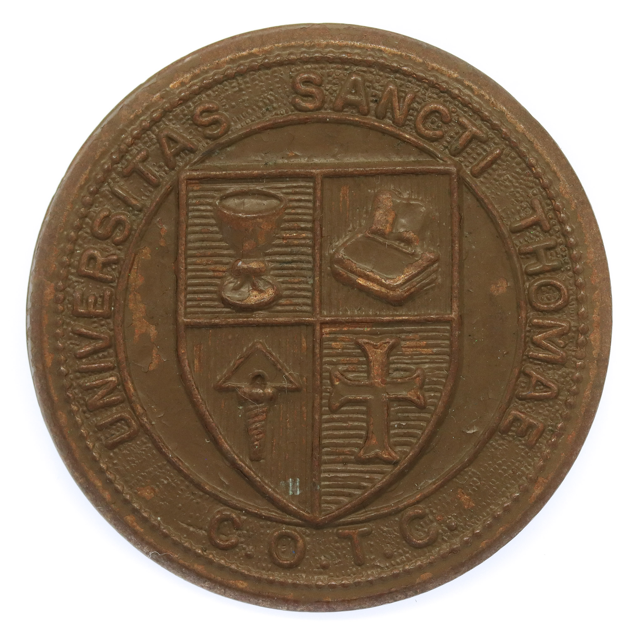 Canadian St. Thomas University C.O.T.C. Cap Badge