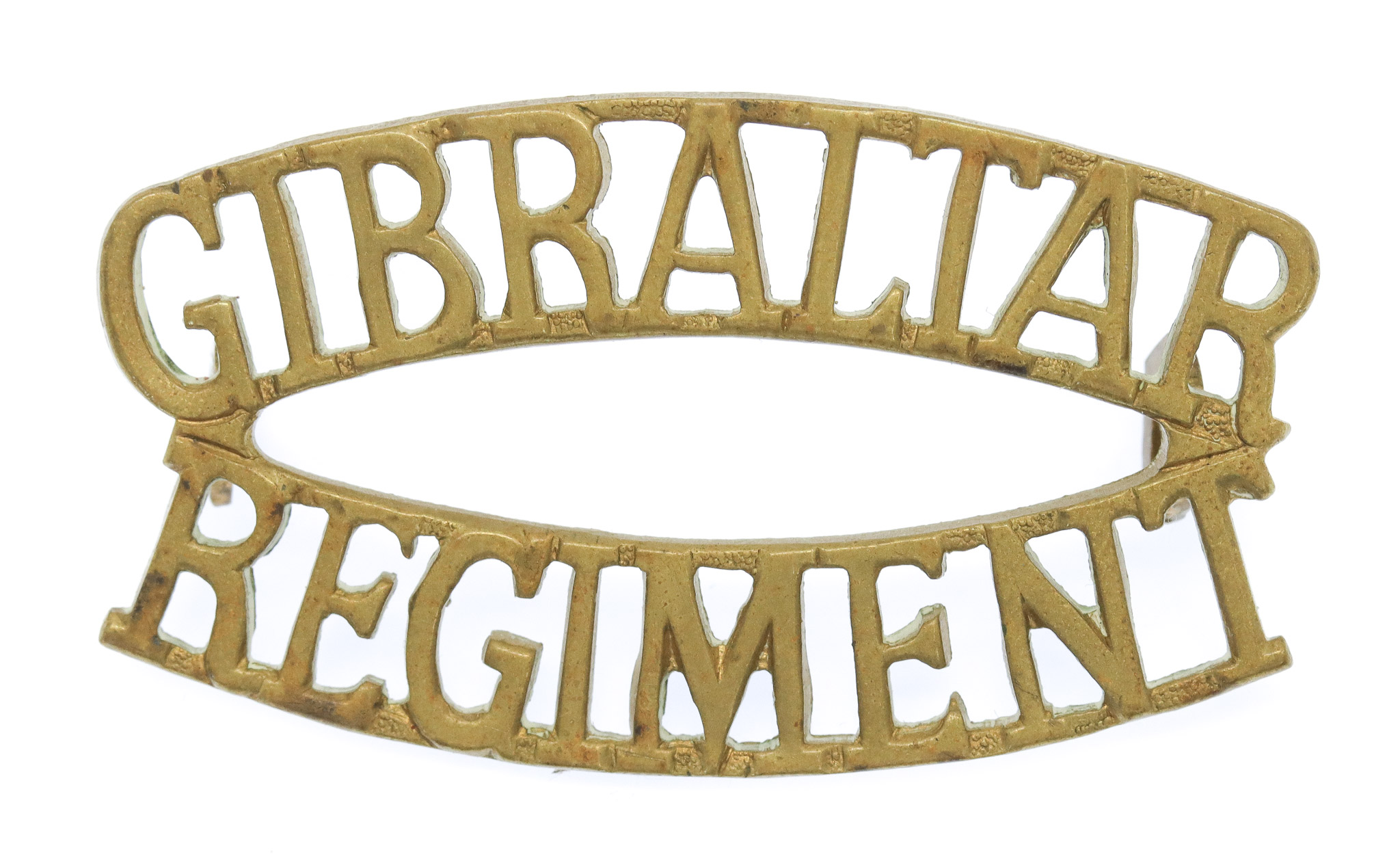 Gibraltar Regiment (GIBRALTAR/REGIMENT) Shoulder Title