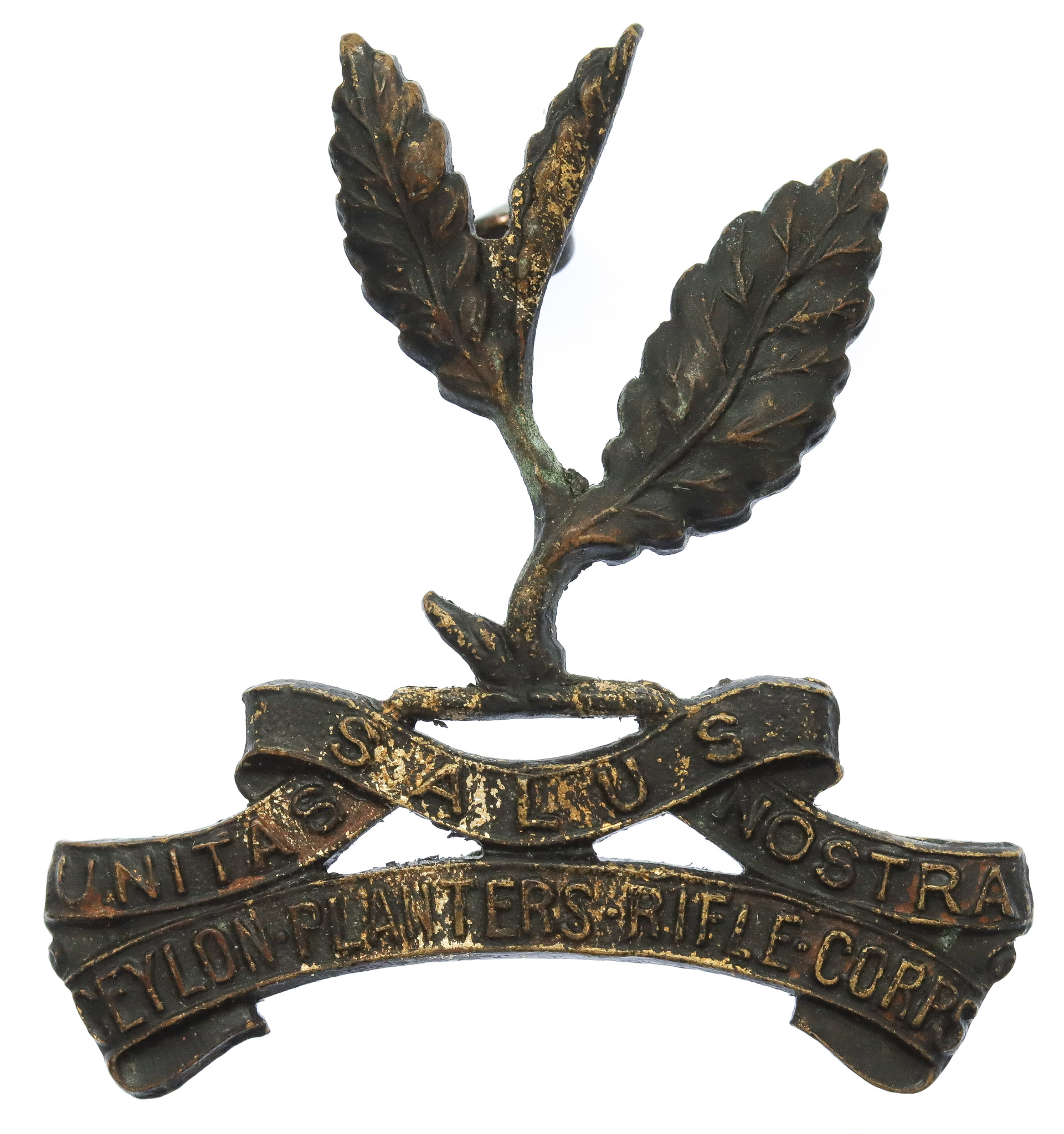 Ceylon Planters Rifle Corps Cap Badge