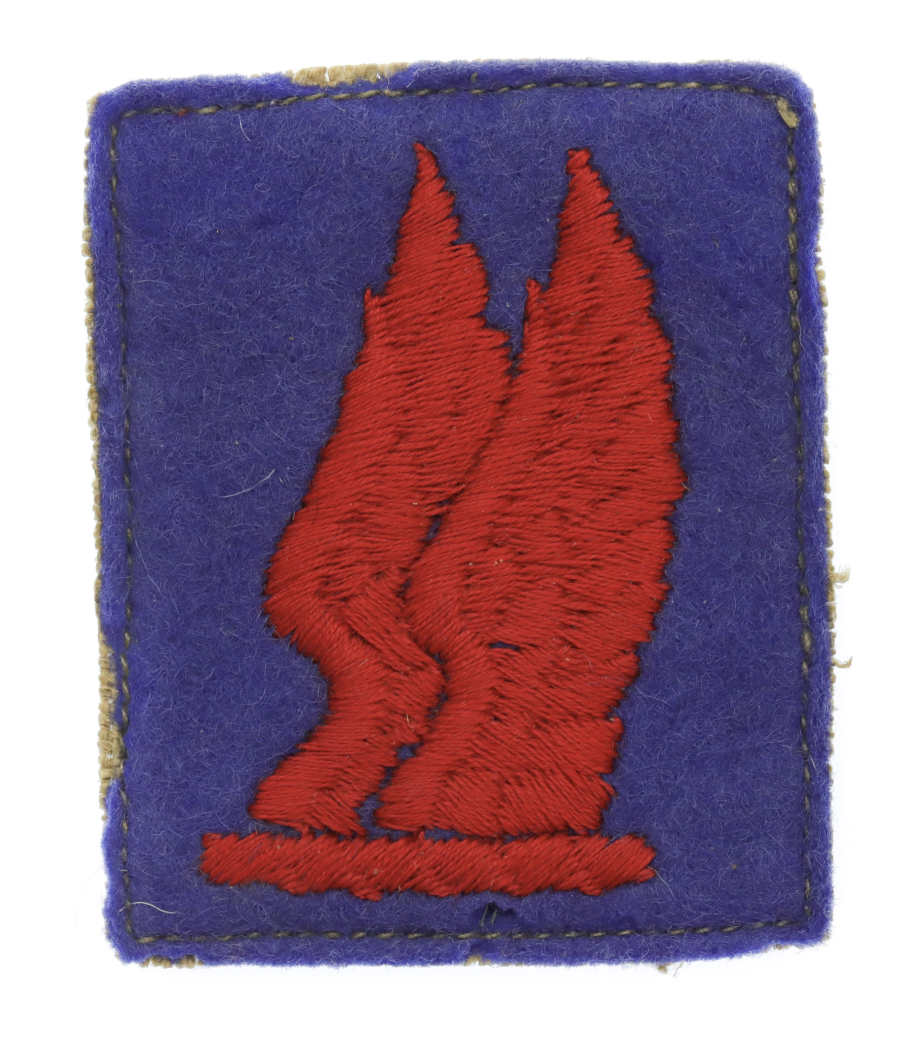 24th Infantry Brigade Cloth Formation Sign (2nd Pattern)