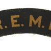 Royal Electrical & Mechanical Engineers (R.E.M.E.) Printed Shoulder Title