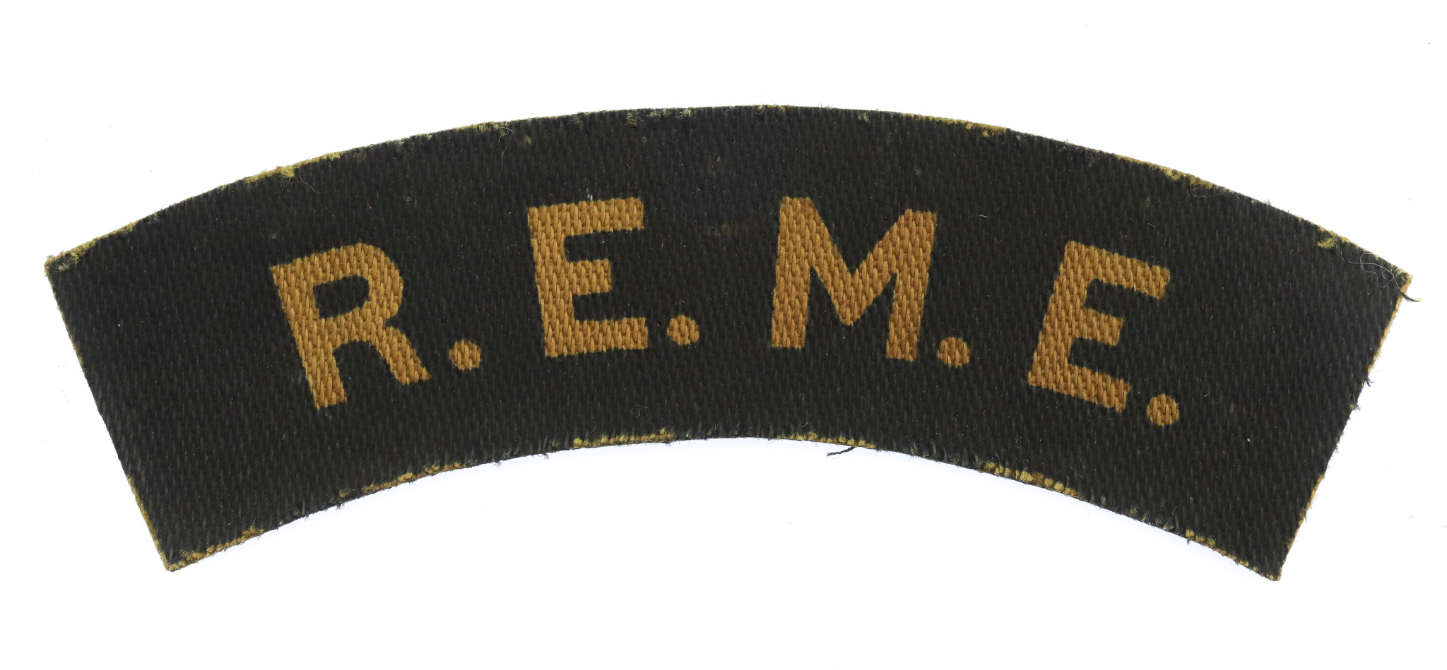 Royal Electrical & Mechanical Engineers (R.E.M.E.) Printed Shoulder Title