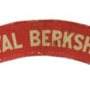 Royal Berkshire Regiment (ROYAL BERKSHIRE) WW2 Printed Shoulder Title