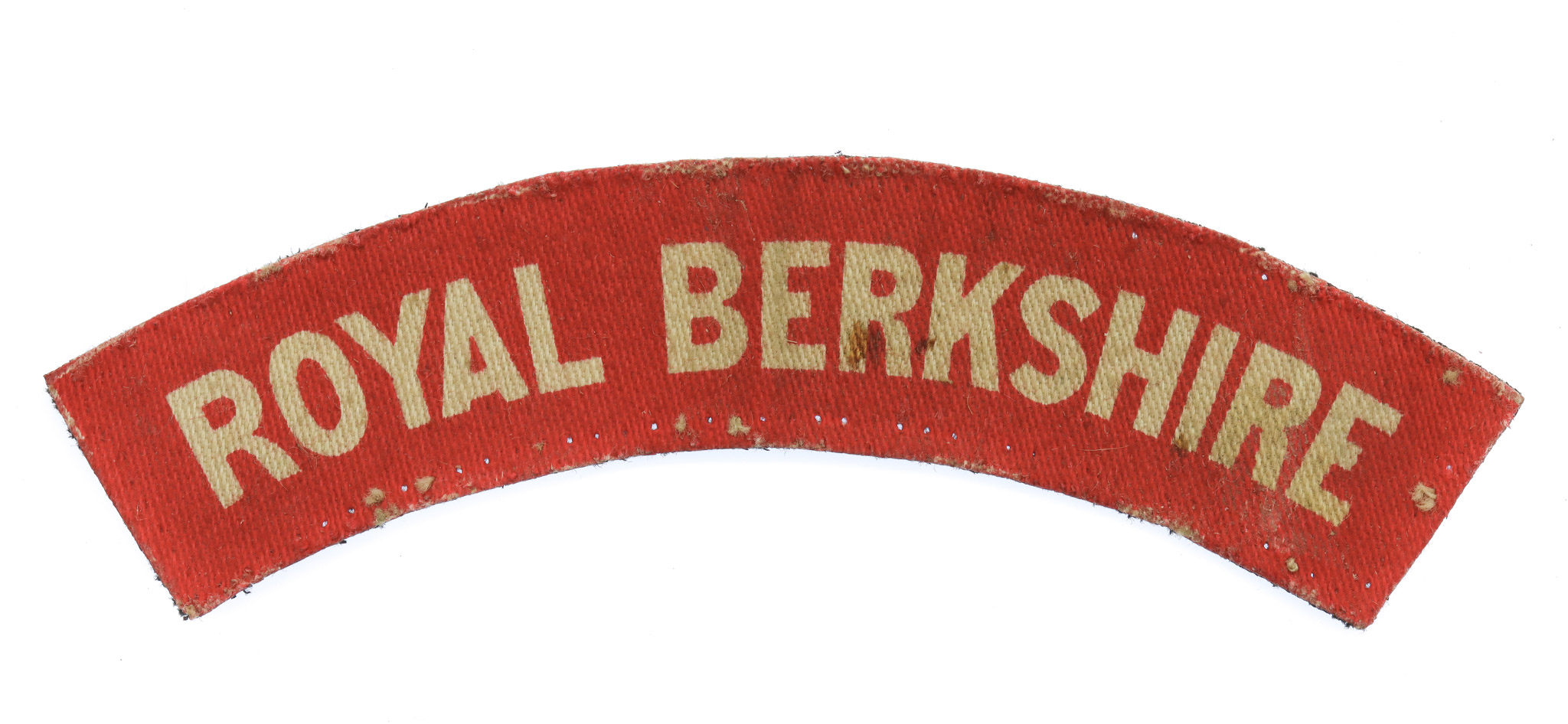 Royal Berkshire Regiment (ROYAL BERKSHIRE) WW2 Printed Shoulder Title