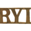 East Riding of Yorkshire Imperial Yeomanry (E.R.Y.I.Y.) Shoulder Title