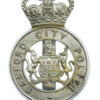 Salford City Police Cap Badge - Queen's Crown