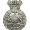 Salford City Police Cap Badge - King's Crown