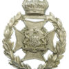 Salford City Police Wreath Helmet Plate - King's Crown