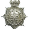 Salford City Police Helmet Plate - King's Crown