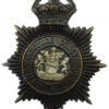Nottinghamshire Constabulary Night Helmet Plate - King's Crown