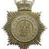Gwynedd Constabulary Helmet Plate - Queen's Crown