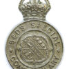 Bedfordshire Special Constabulary Cap Badge - King's Crown