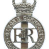 Devon & Cornwall Constabulary Cap Badge - Queen's Crown