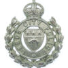 Leeds City Police Wreath Cap Badge - King's Crown