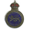 Surrey Constabulary Special Constable Enamelled Lapel Badge - King's Crown