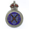 Stirlingshire Special Constabulary Enamelled Lapel Badge - King's Crown