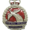 Royal Papua New Guinea Constabulary Enamelled Cap Badge - Queen's Crown