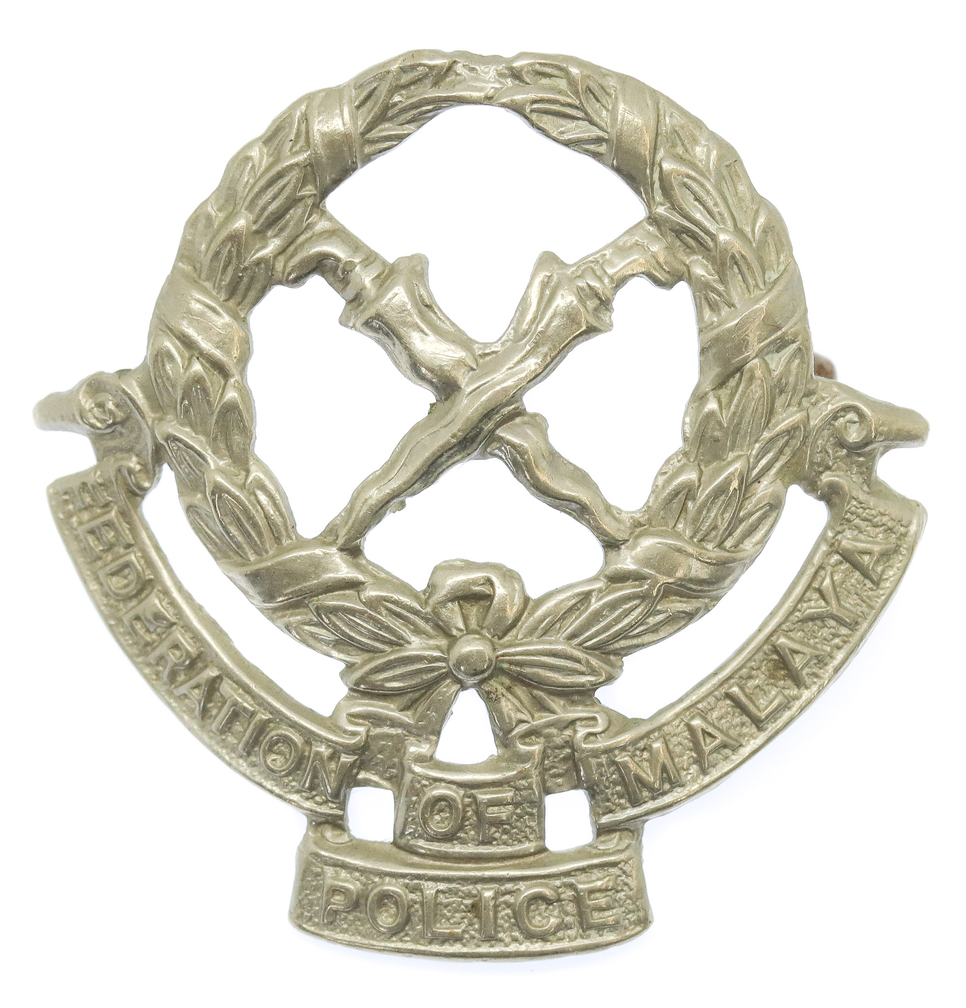 Federation of Malaya Police Cap Badge
