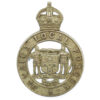 Jamaica Local Forces Hallmarked Silver Officer's Cap Badge