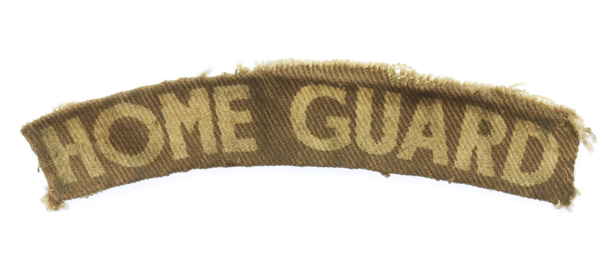Home Guard (HOME GUARD) WW2 Printed Shoulder Title