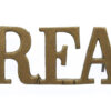 Royal Field Artillery (R.F.A.) Shoulder Title