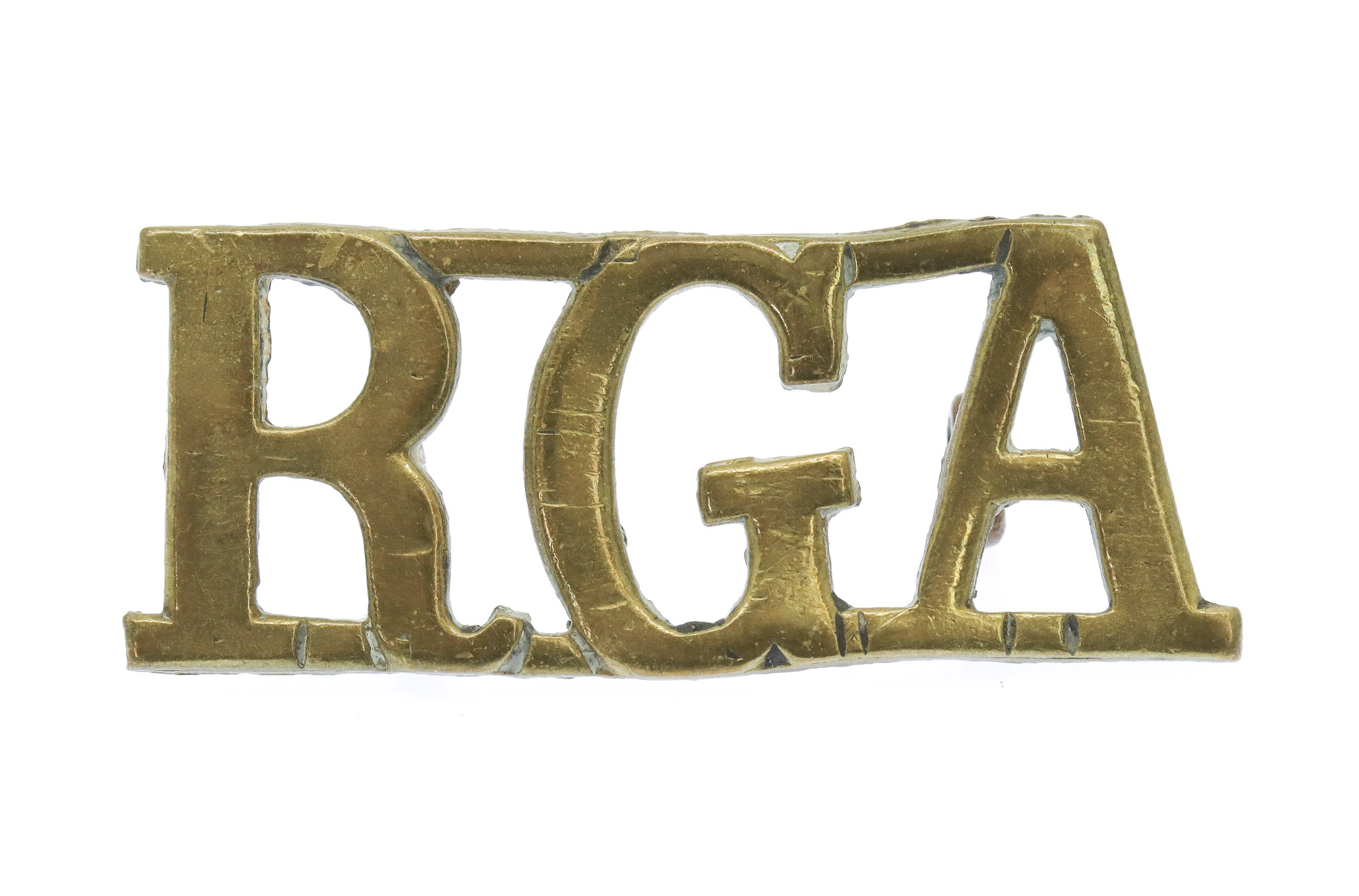 Royal Garrison Artillery (R.G.A.) Shoulder Title