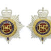 Pair of Royal Corps of Transport (R.C.T.) Officer's Collar Badges