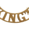King's (LIVERPOOL) Regiment (KING'S) Shoulder Title