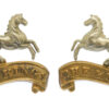 Pair of King's (Liverpool) Regiment Collar Badges