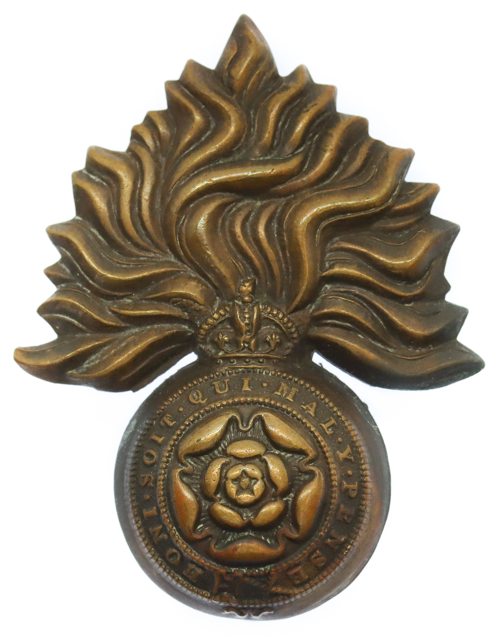 Royal Fusiliers Cap Badge - King's Crown