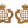 Pair of Royal Gloucestershire Hussars Collar Badges