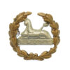 Victorian Gloucestershire Regiment Large Bi-metal Back Cap Badge