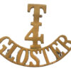 4th Territorial Bn. Gloucestershire Regiment (T/4/GLOSTER) Shoulder Title
