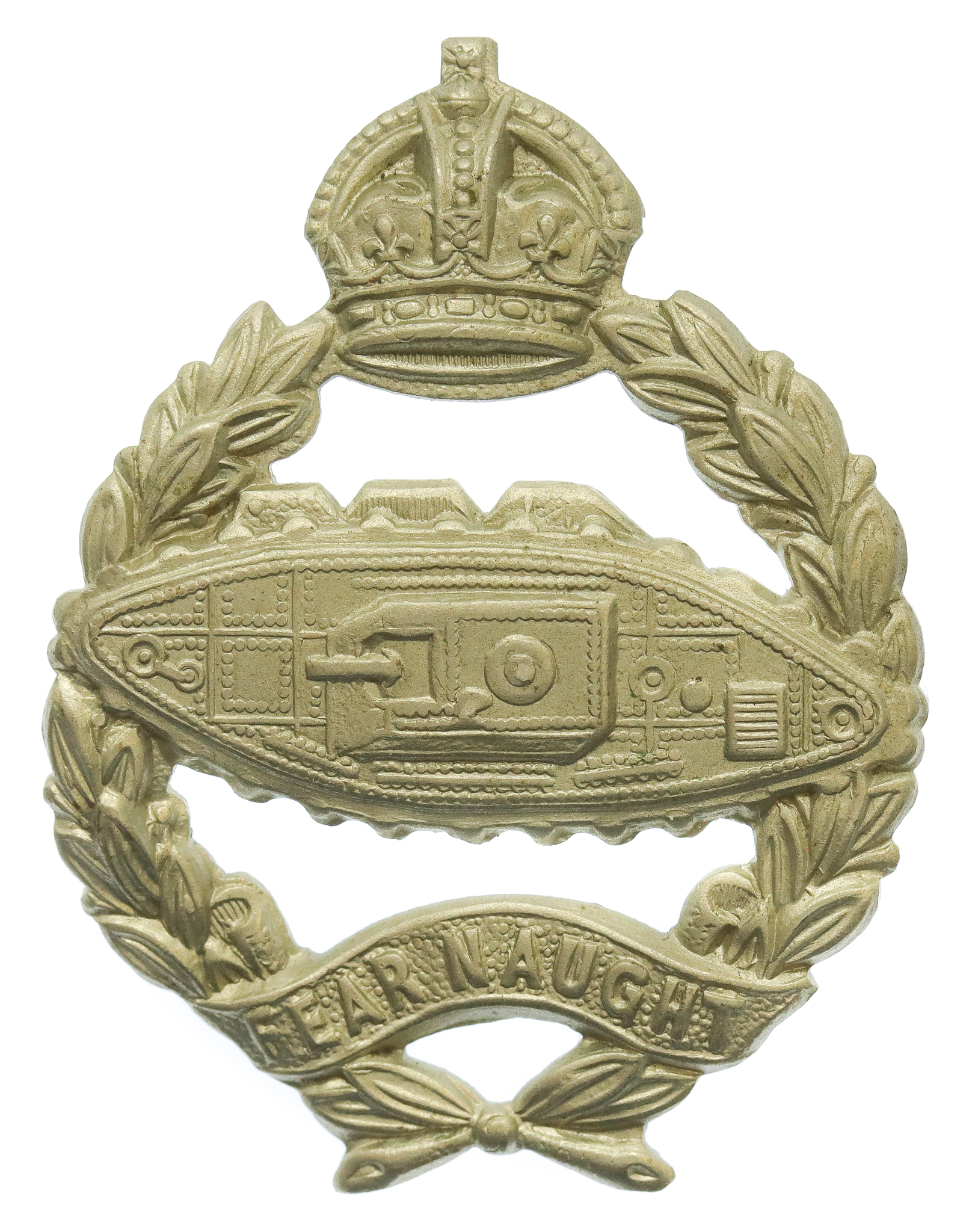 Royal Tank Regiment Cap Badge - King's Crown