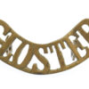 Gloucestershire Regiment (GLOSTER) Shoulder Title