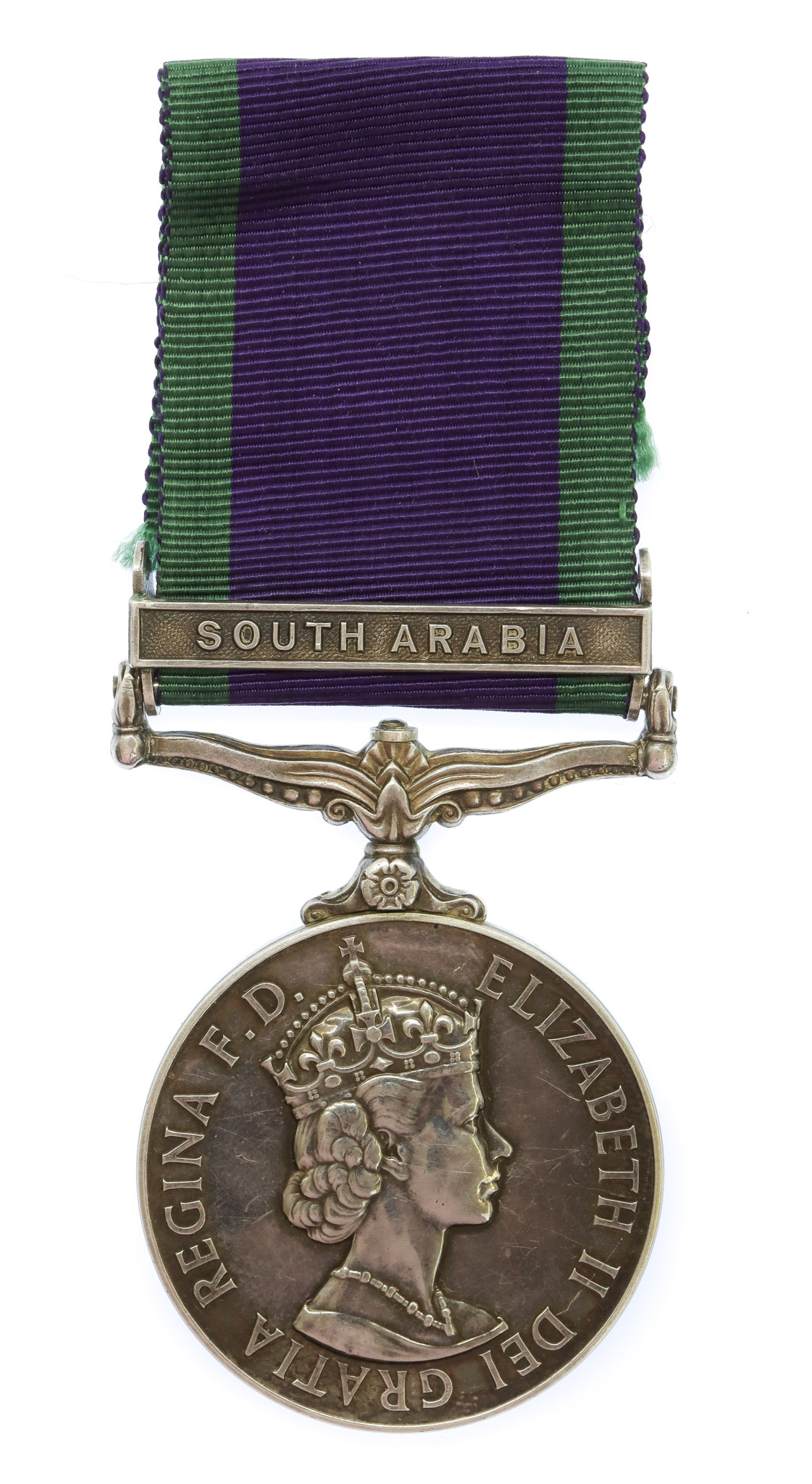 Campaign Service Medal (Clasp - South Arabia) - Pte. R. James, Parachute Regiment