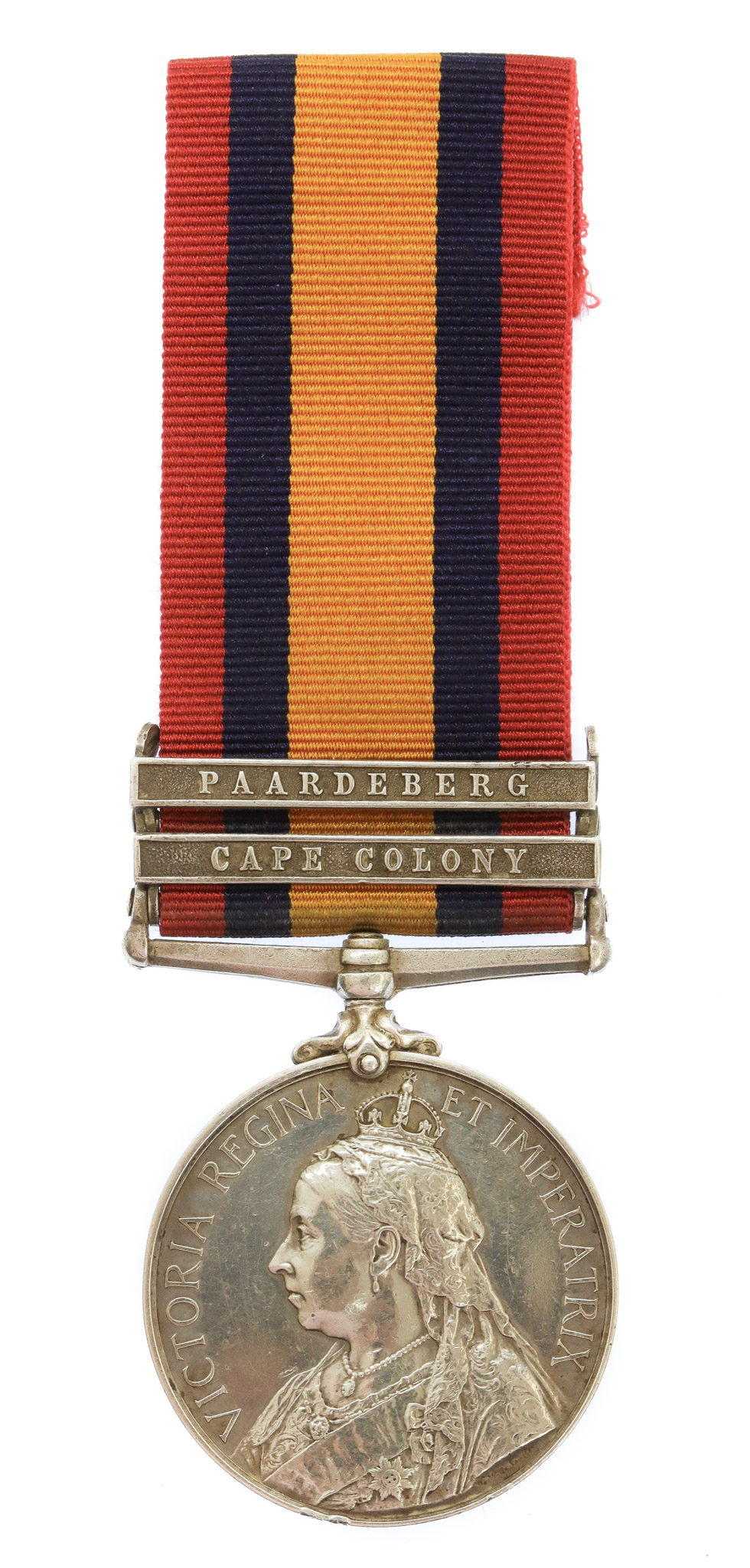 Queen's South Africa Medal (2 Clasps - Cape Colony, Paardeberg) - Pte. W.J.A. Trower, 2nd Bn. Lincolnshire Regiment