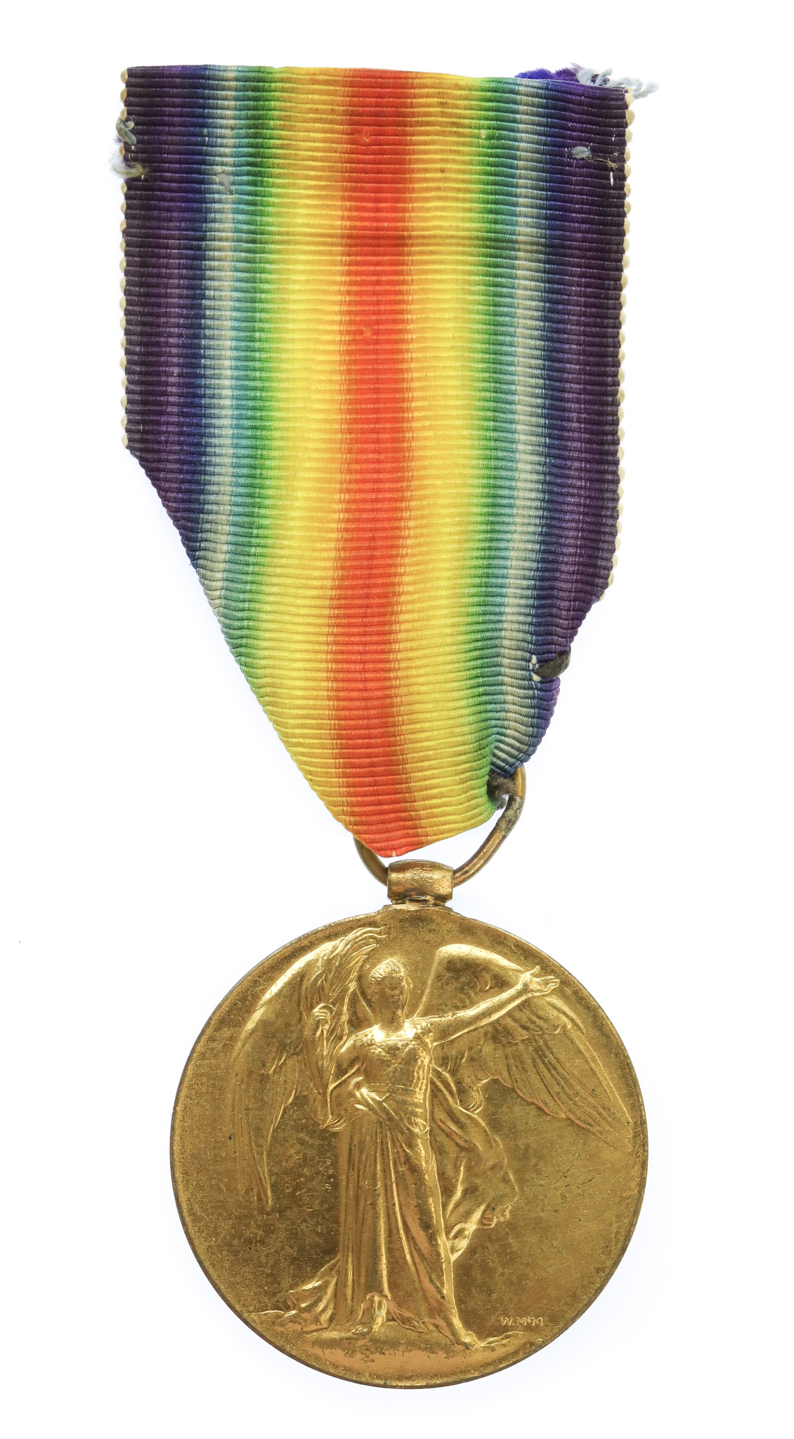 WW1 Victory Medal - Pte. A. Warren, Devonshire Regiment