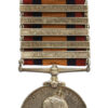 Queen's South Africa Medal (5 Clasps - Cape Colony, Orange Free State, Transvaal, South Africa 1901, South Africa 1902) - Pte. E. Buckley, 2nd Bn. Lincolnshire Regiment