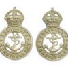 Pair of Admiralty Constabulary Collar Badges - King's Crown