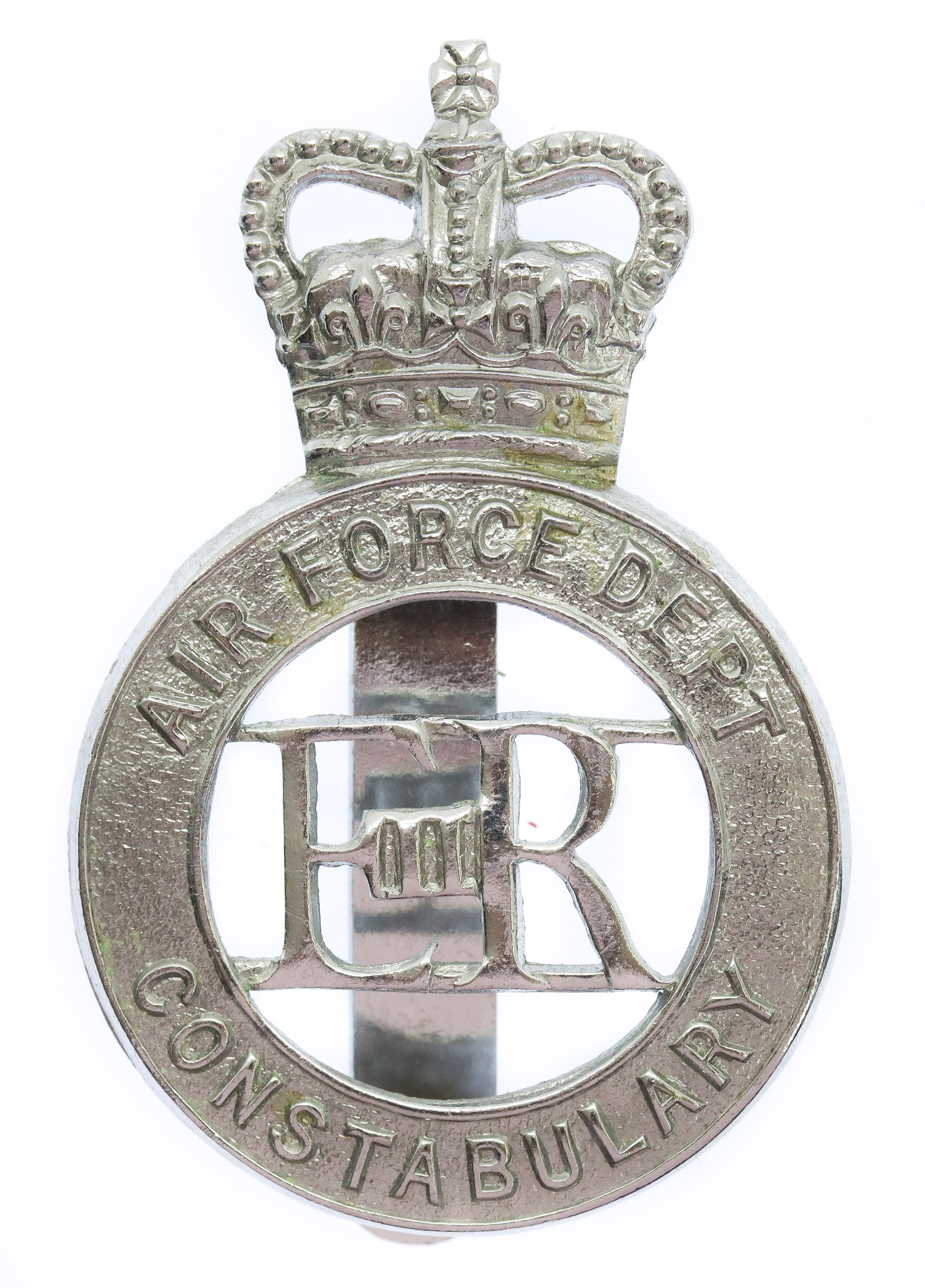 Air Force Department  Constabulary Cap Badge - Queen's Crown