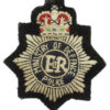 Ministry of Defence Police Cloth Beret Badge - Queen's Crown