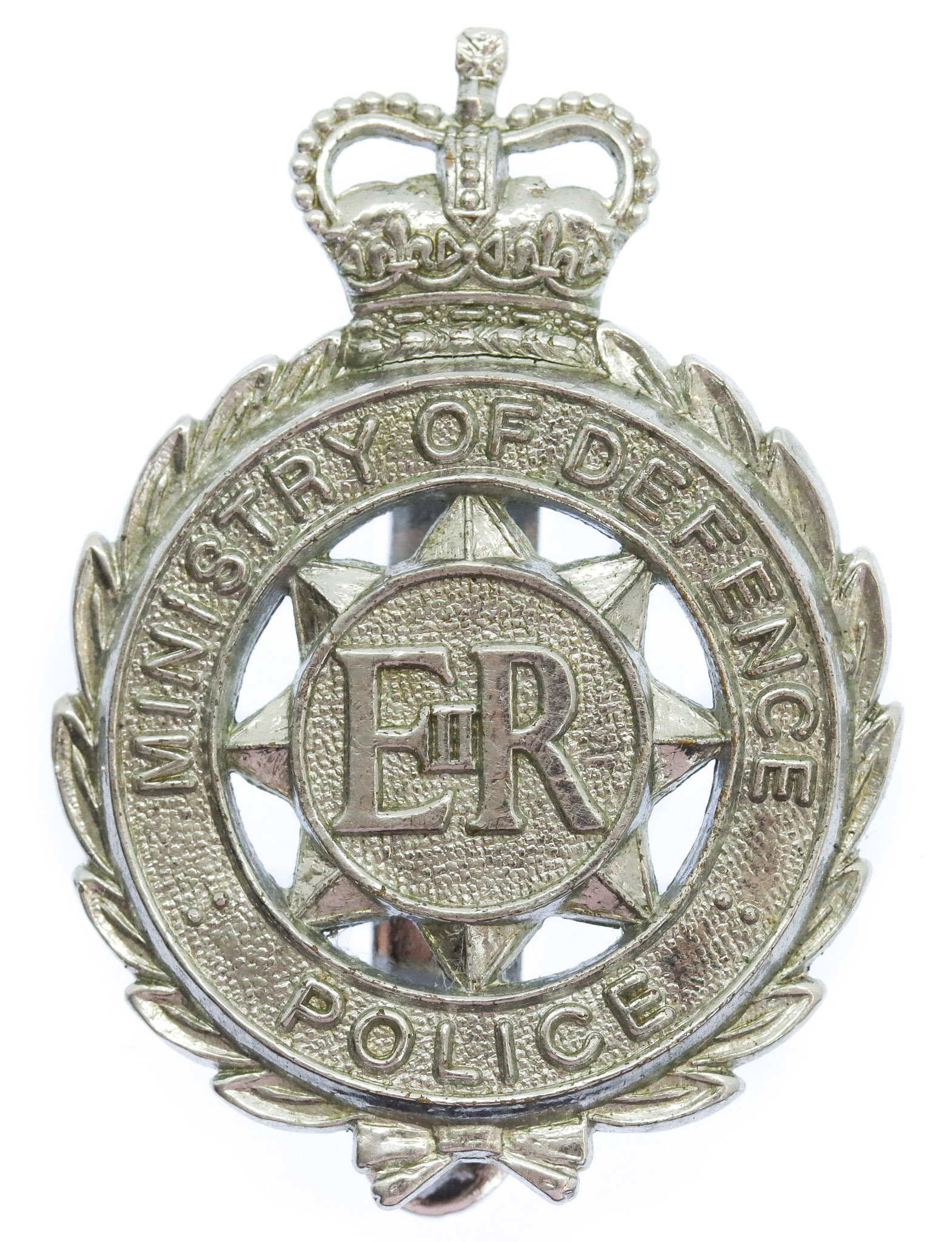 Ministry of Defence Police Cap Badge - Queen's Crown