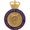 Leicestershire and Rutland Special Constabulary Enamelled Lapel Badge - Queen's Crown