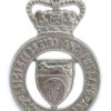 Leicestershire and Rutland Constabulary Cap Badge - Queen's Crown