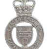 Leicestershire Constabulary Cap Badge - Queen's Crown