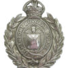 Newport Borough Police Wreath Cap Badge - King's Crown