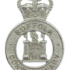 Suffolk Constabulary Large Cap Badge - Queen's Crown