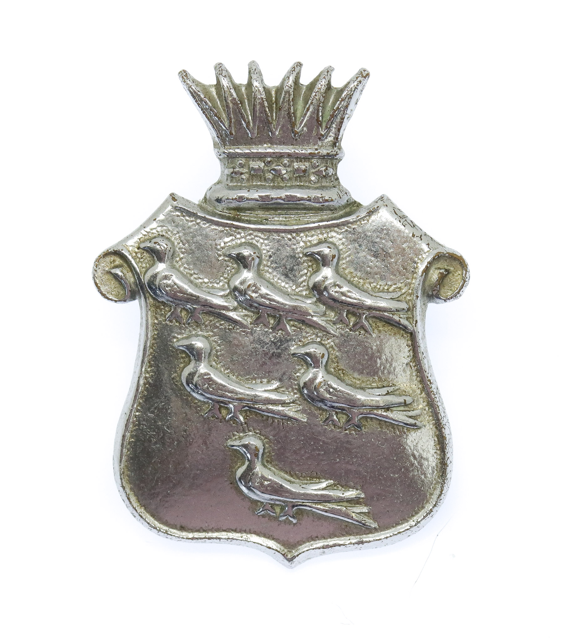 East Sussex Constabulary Chrome Collar Badge